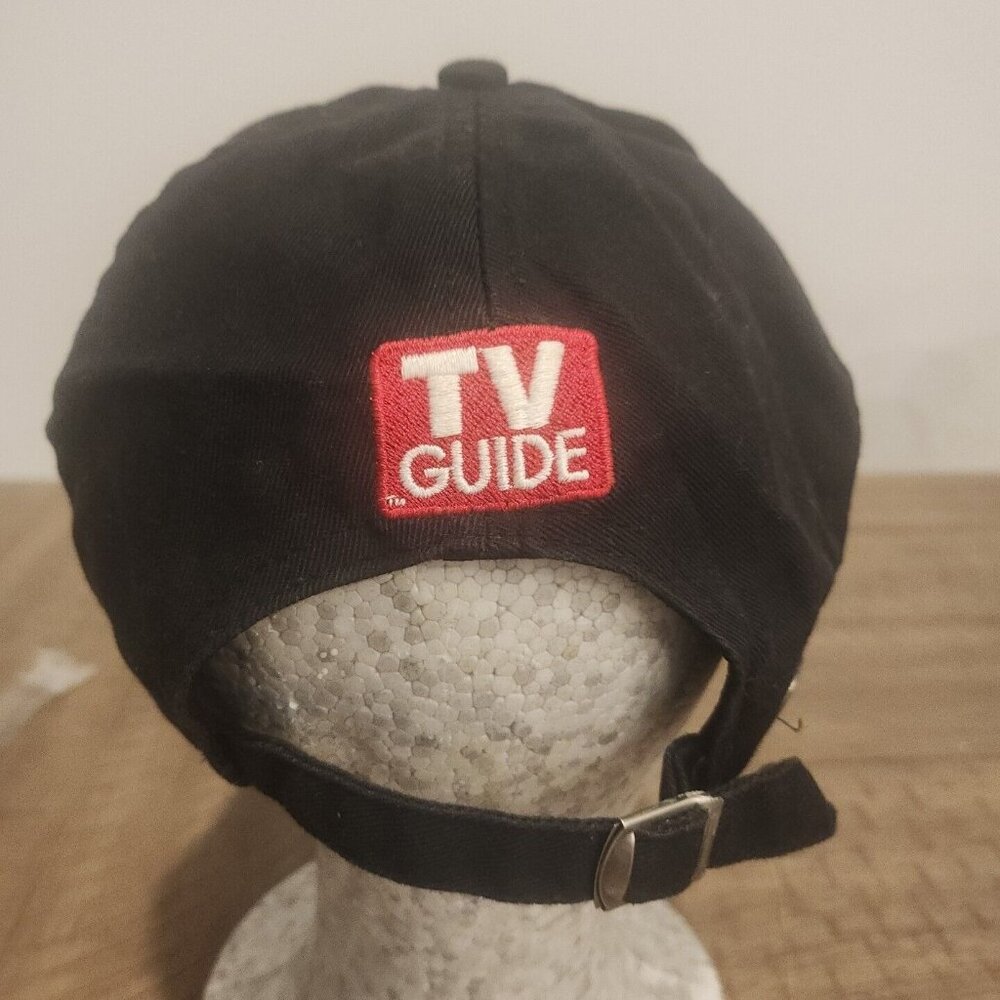 TV Guide Embroidered Promotional Baseball Hat Cap One-Size Buckle Back